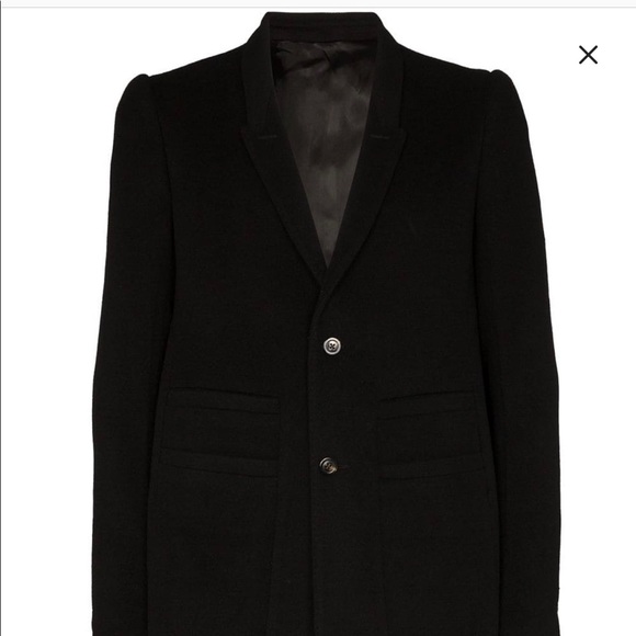 Rich Owens Legaspi black coat